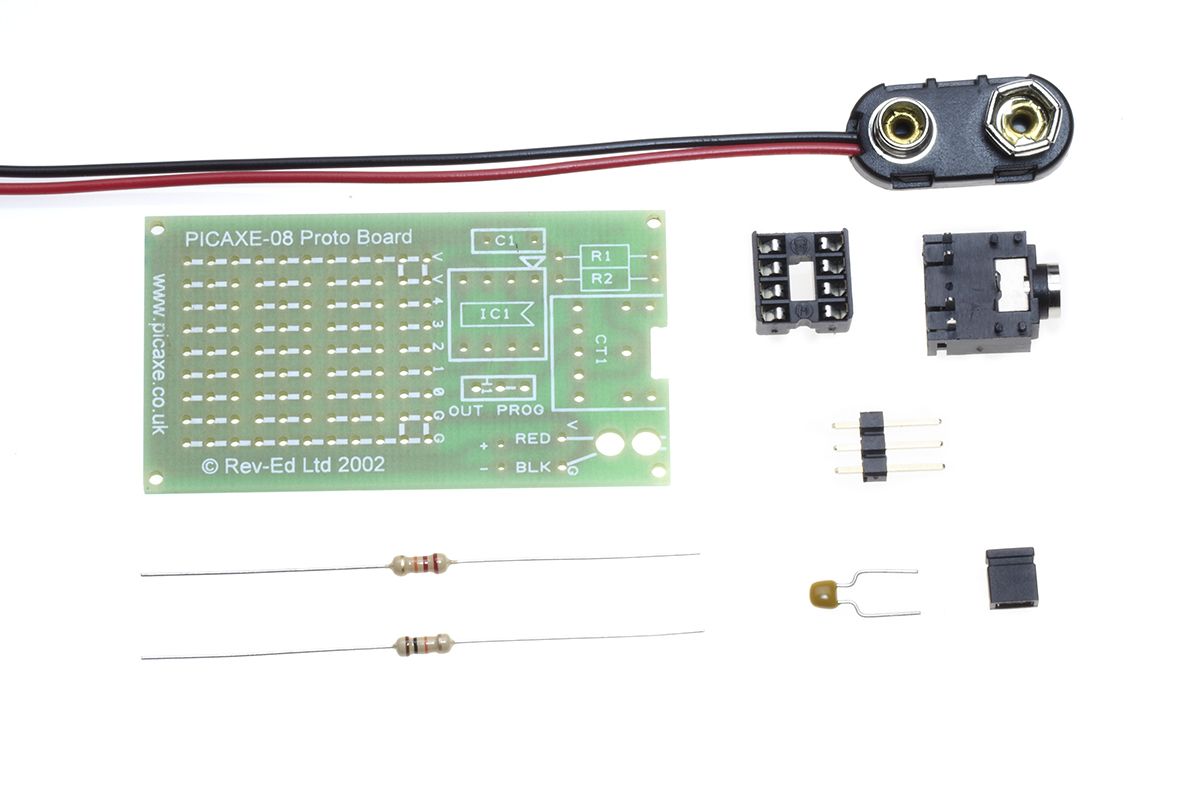 PICAXE-08M2 Proto Board