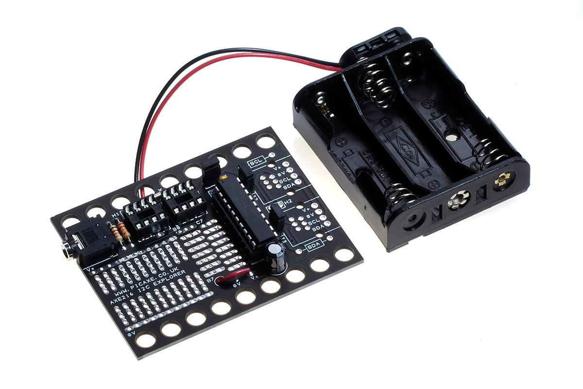 PICAXE-20X2 I2C Explorer Board