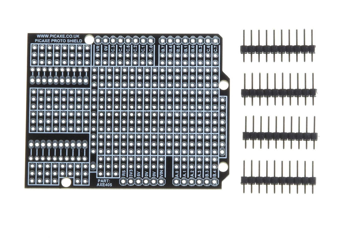Prototyping Strip Shield Board