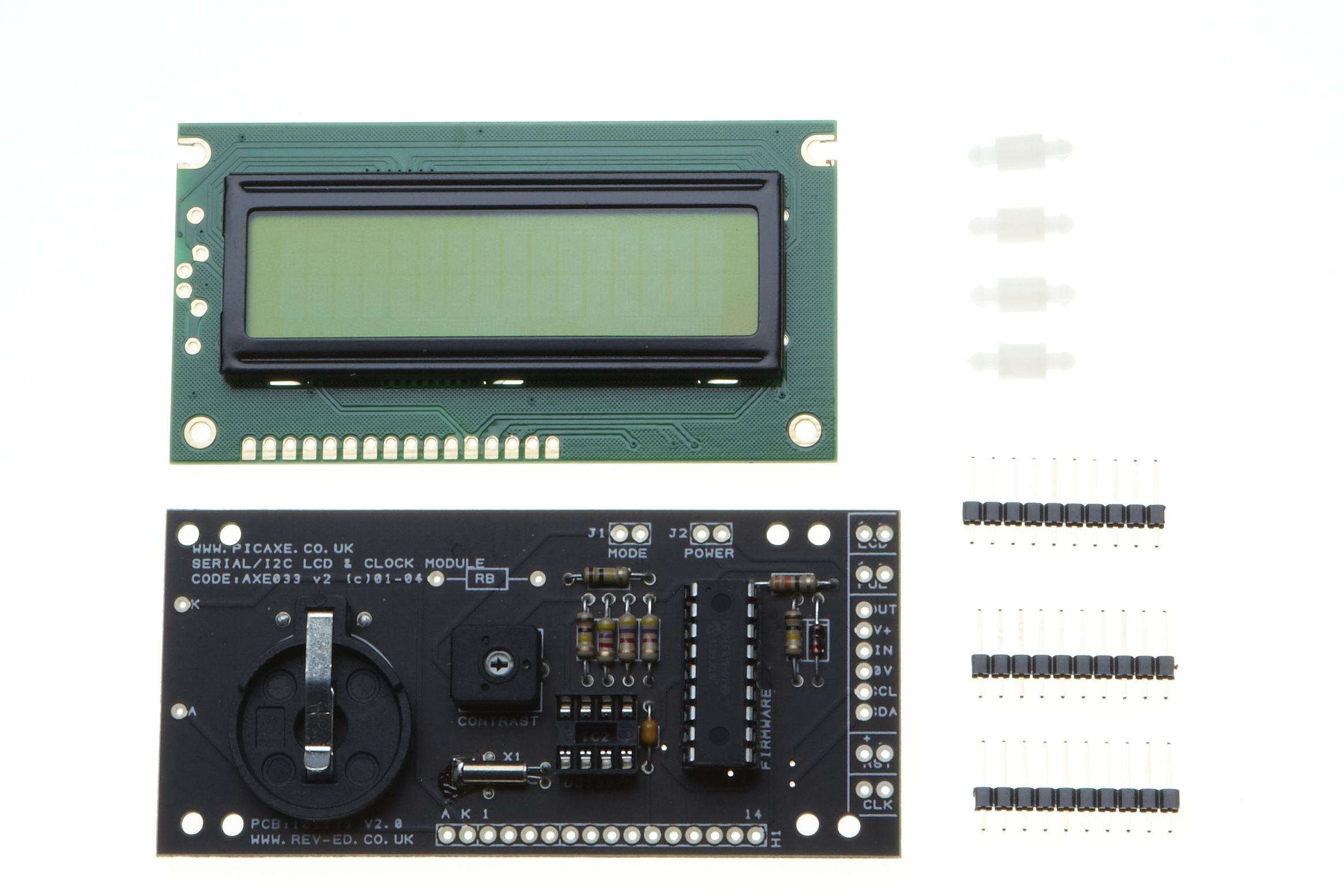Serial LCD Module – PICAXE Store