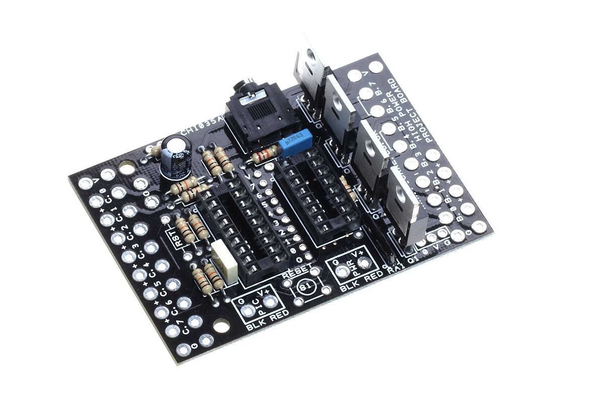 PICAXE-18M2 High Power Board